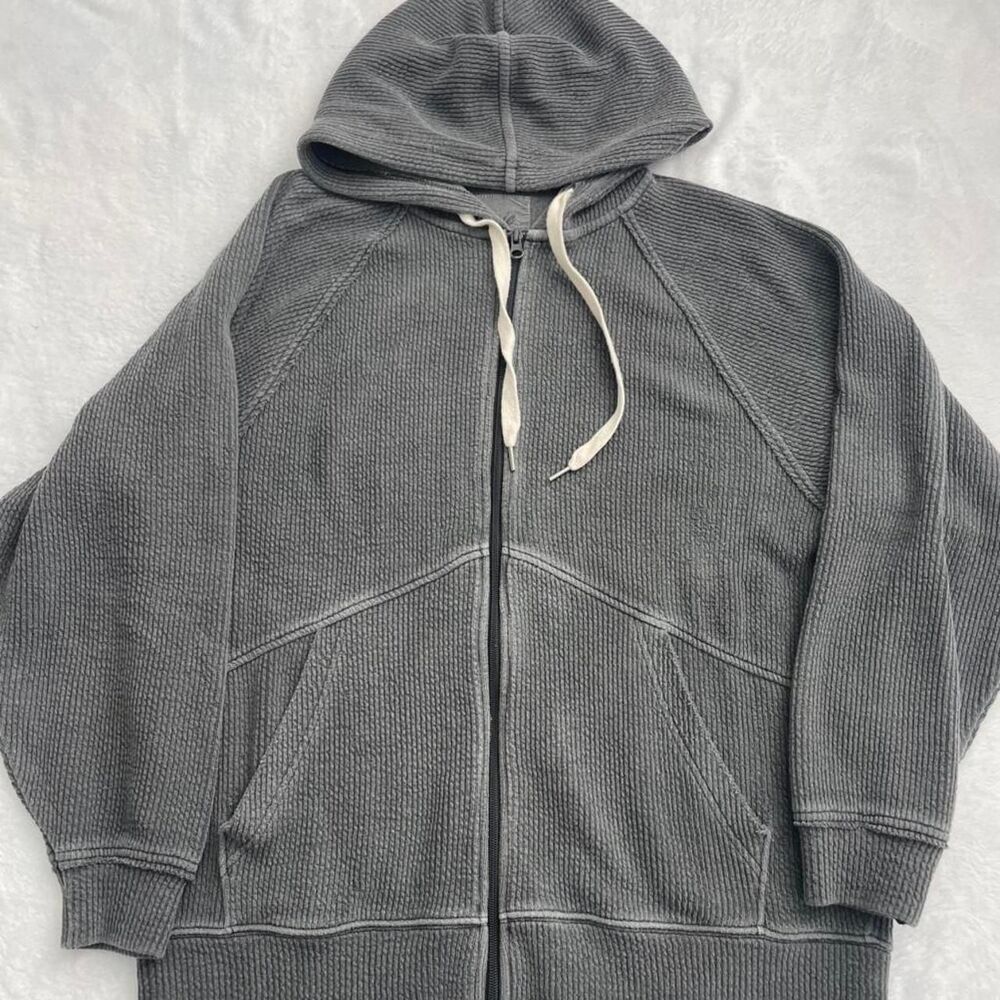 Aerie Oversized Zip Up Hoodie Women's S Loungewear Casual Every Day Outerwear